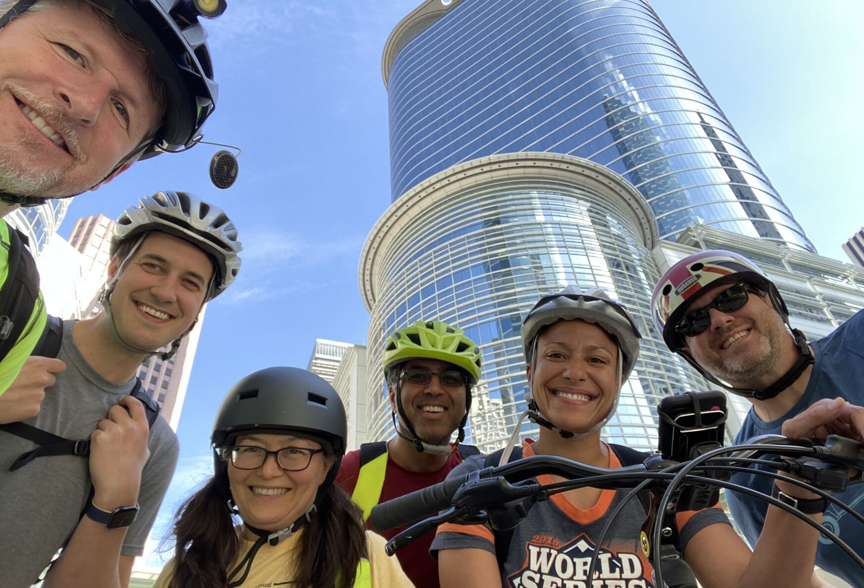 Bike commuters